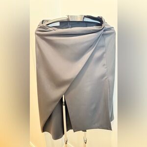 ZARA Studio Black Wrap Midi Skirt 🖤